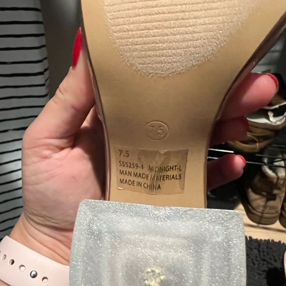 Lulus Silver Holographic Pointed Toe Heels - Picture 6 of 6